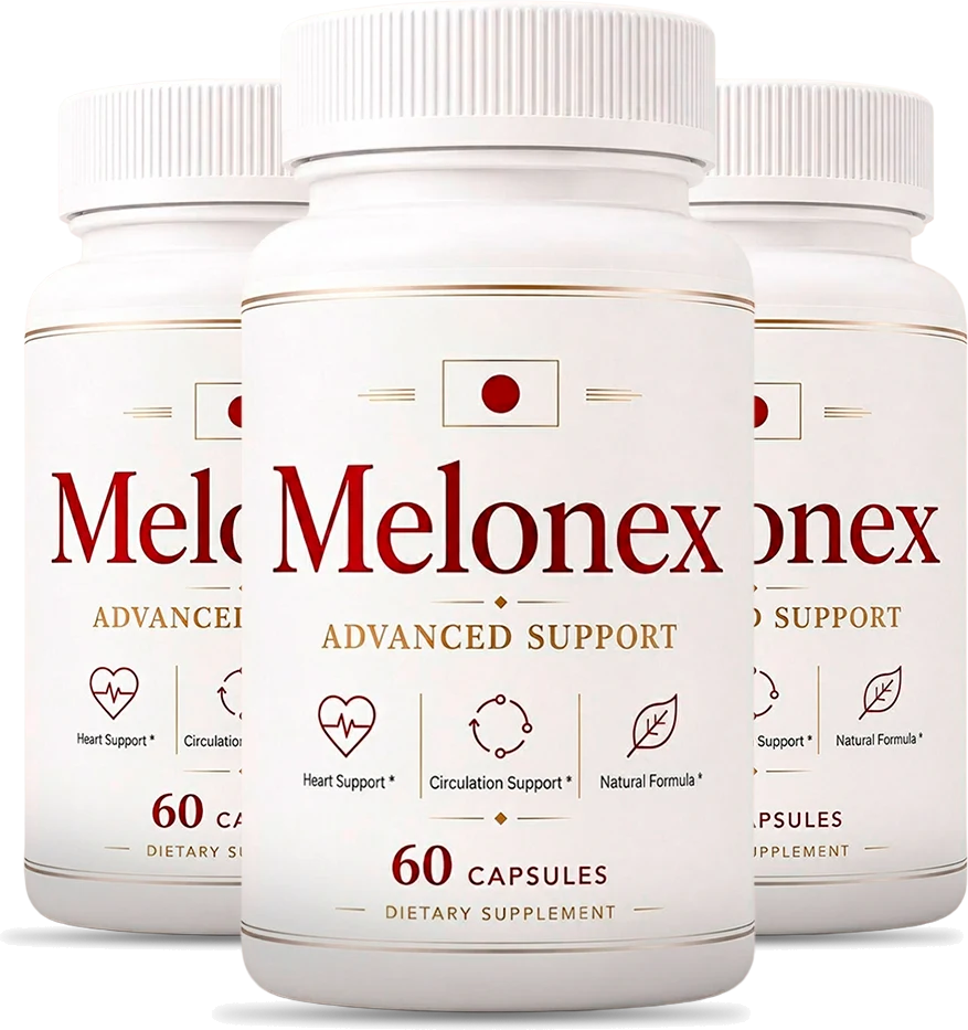 Melonex — two daily capsules for heart and circulation support